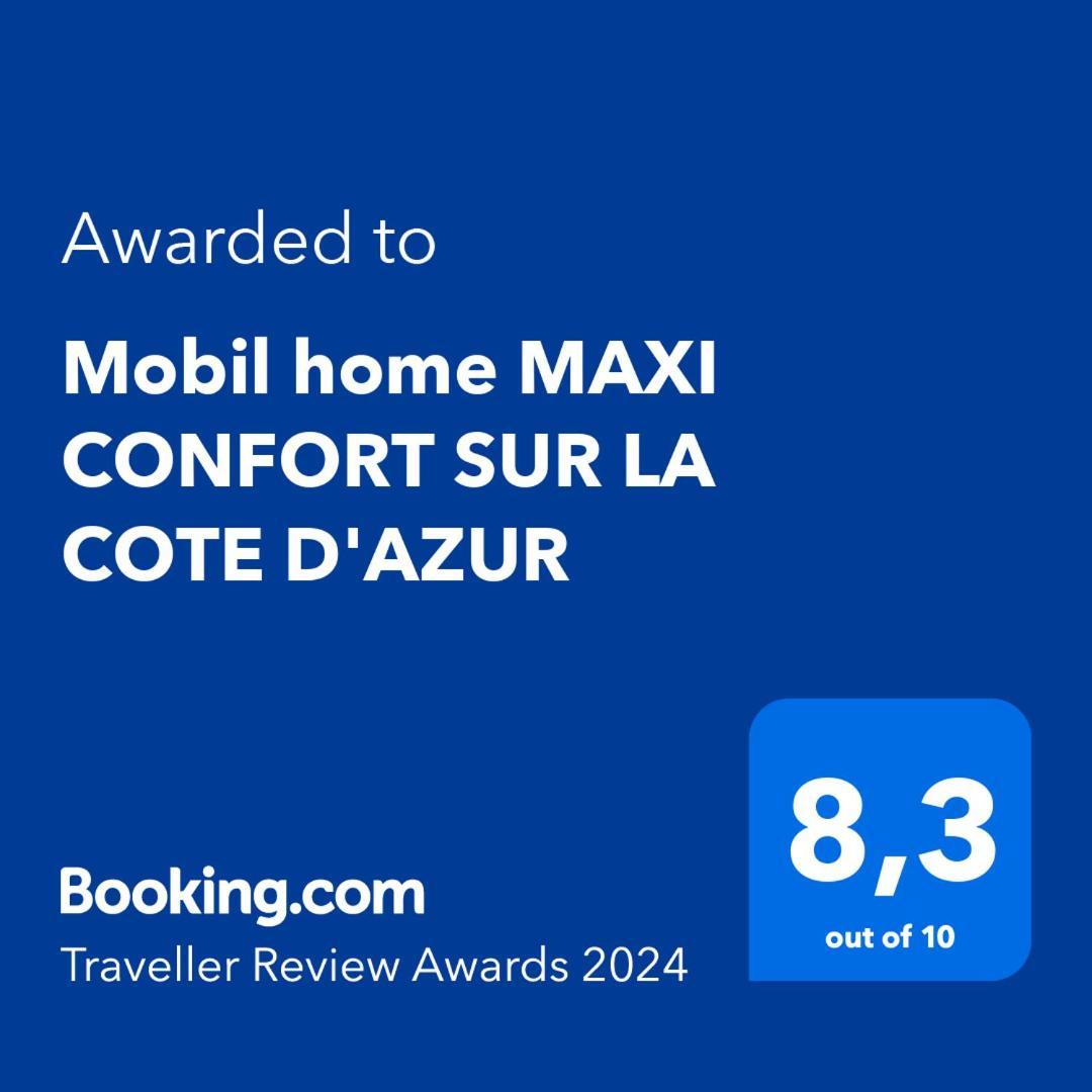 Mobil Home Maxi Confort Sur La Cote D'Azur Fréjus Buitenkant foto